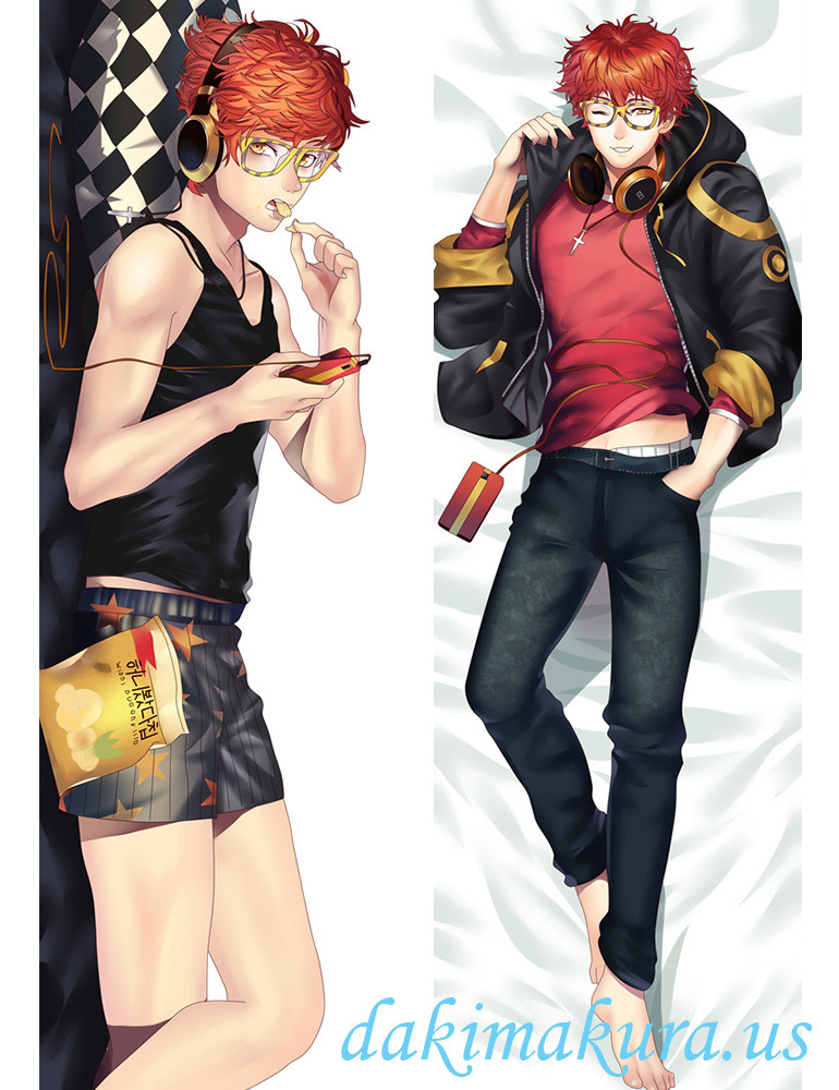 Saeyoung Luciel Choi Defender of Justice 707 - Mystic Messenger Male Anime Dakimakura Hugging Body PillowCase